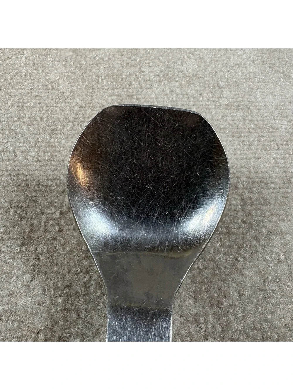 Vtg Vernon Ice Cream Spade Spoon Scoop Stainless w Wood Handle Vernon Co